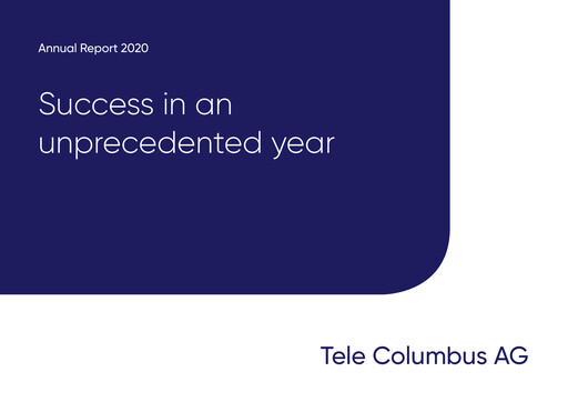 Thumbnail Tele Columbus Annual Report 2020