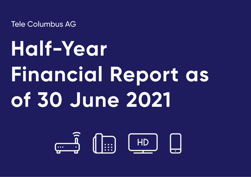 Miniature Tele Columbus Rapport semestriel 2021-h1