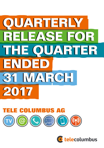 Miniature Tele Columbus Rapport trimestriel 2017-q1