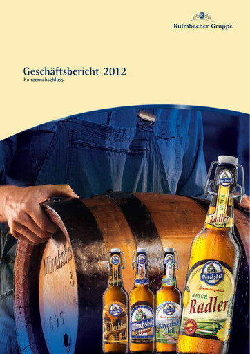 Thumbnail Kulmbacher Brauerei Annual Report 2012