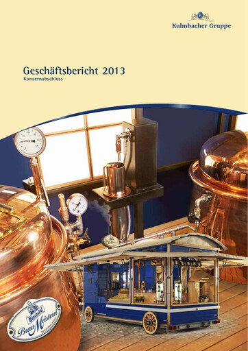 Thumbnail Kulmbacher Brauerei Annual Report 2013