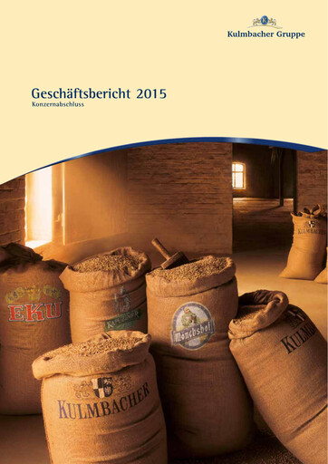 Thumbnail Kulmbacher Brauerei Annual Report 2015