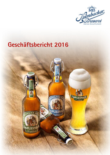 Thumbnail Kulmbacher Brauerei Annual Report 2016
