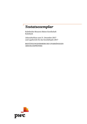 Thumbnail Kulmbacher Brauerei Financial Statement 2017