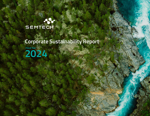 Vorschaubild Semtech Nachhaltigkeitsbericht 2024