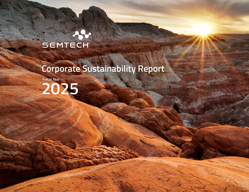 Thumbnail Semtech Sustainability Report 2025