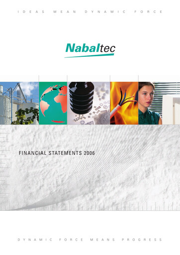 Thumbnail Nabaltec Financial Statement 2006