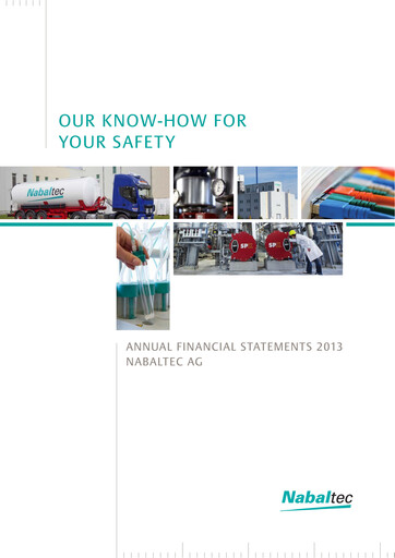 Thumbnail Nabaltec Financial Statement 2013