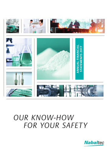 Thumbnail Nabaltec Financial Statement 2017