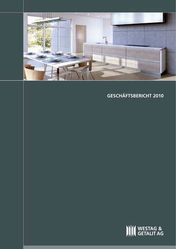 Miniature Westag AG Rapport annuel 2010