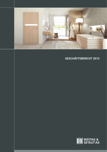 Miniature Westag AG Rapport annuel 2013