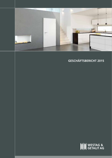 Miniature Westag AG Rapport annuel 2015