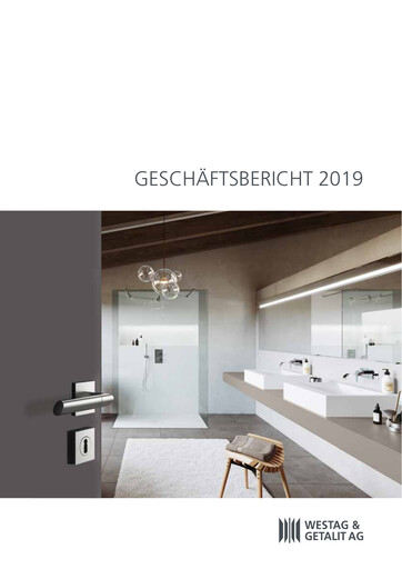 Miniature Westag AG Rapport annuel 2019