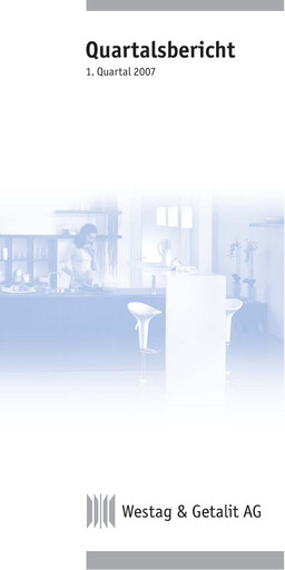 Thumbnail Westag AG Quarterly Report 2007-q1