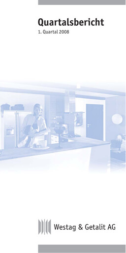 Thumbnail Westag AG Quarterly Report 2008-q1