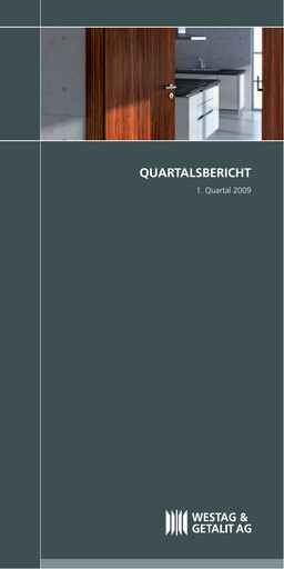Thumbnail Westag AG Quarterly Report 2009-q1
