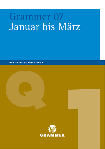 Thumbnail Grammer AG Quarterly Report 2007-q1