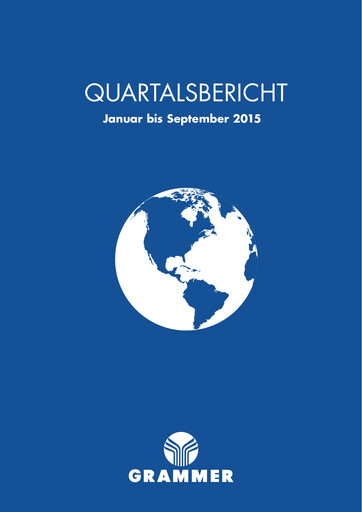 Thumbnail Grammer AG Quarterly Report 2015-q3