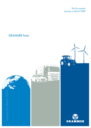 Thumbnail Grammer AG Quarterly Report 2009-q1