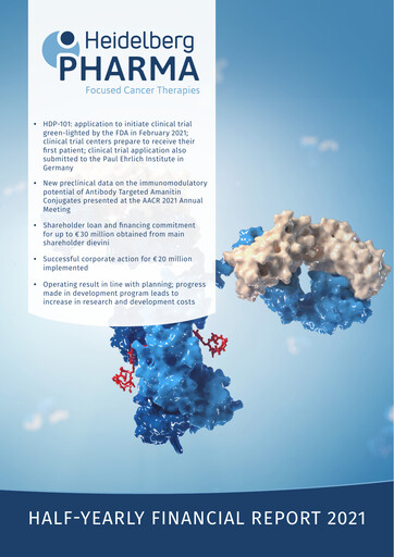 Thumbnail Heidelberg Pharma Half-year Report 2021-h1