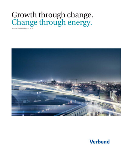 Thumbnail Verbund AG

 Financial Statement 2010