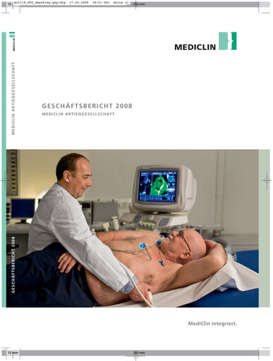 Miniature Mediclin Rapport annuel 2008