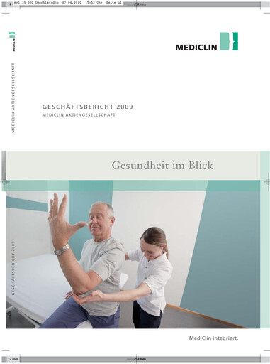 Miniature Mediclin Rapport annuel 2009