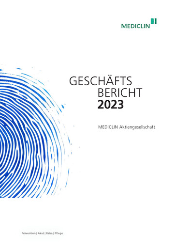 Miniature Mediclin Rapport annuel 2023