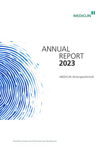 Thumbnail Mediclin Annual Report 2023