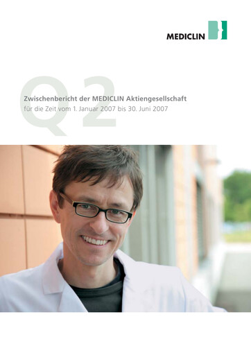 Miniature Mediclin Rapport semestriel 2007-h1