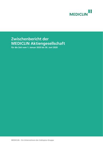Miniature Mediclin Rapport semestriel 2020-h1