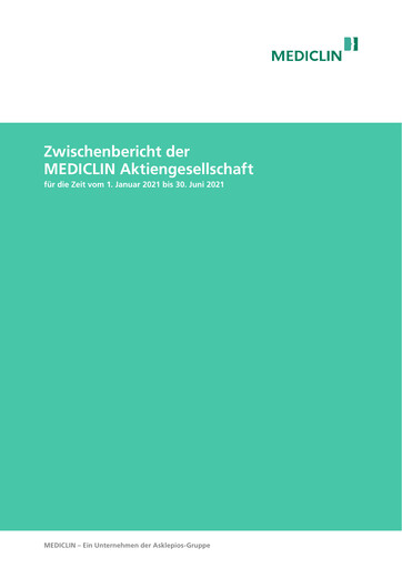Miniature Mediclin Rapport semestriel 2021-h1