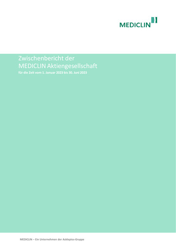 Miniature Mediclin Rapport semestriel 2023-h1