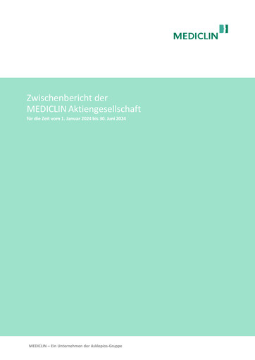 Miniature Mediclin Rapport semestriel 2024-h1