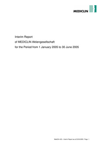 Thumbnail Mediclin Half-year Report 2005-h1