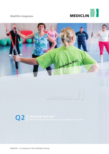 Thumbnail Mediclin Half-year Report 2014-h1