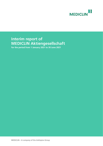 Thumbnail Mediclin Half-year Report 2021-h1