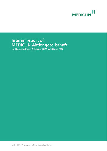 Thumbnail Mediclin Half-year Report 2022-h1