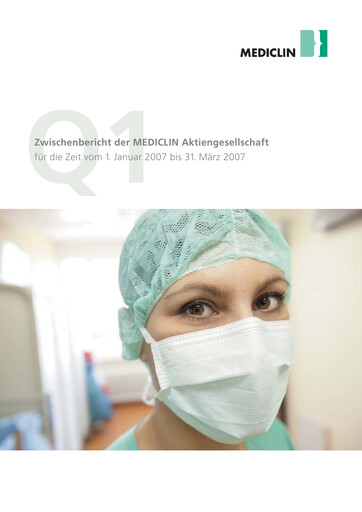 Miniature Mediclin Rapport trimestriel 2007-q1