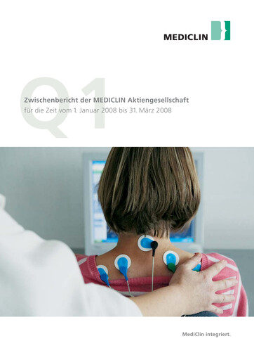 Miniature Mediclin Rapport trimestriel 2008-q1