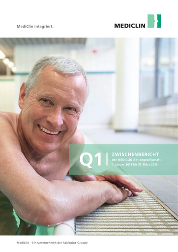 Miniature Mediclin Rapport trimestriel 2013-q1