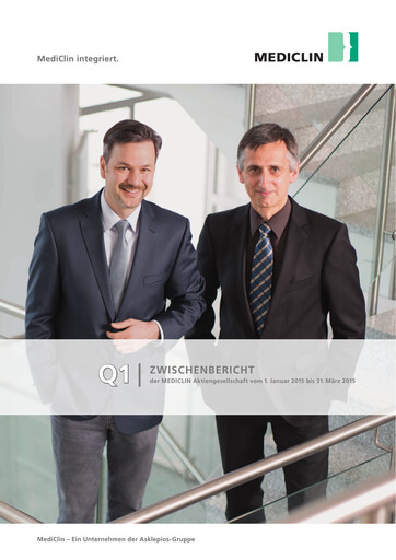 Miniature Mediclin Rapport trimestriel 2015-q1
