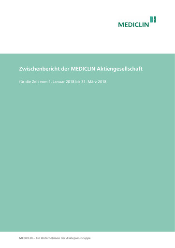Miniature Mediclin Rapport trimestriel 2018-q1