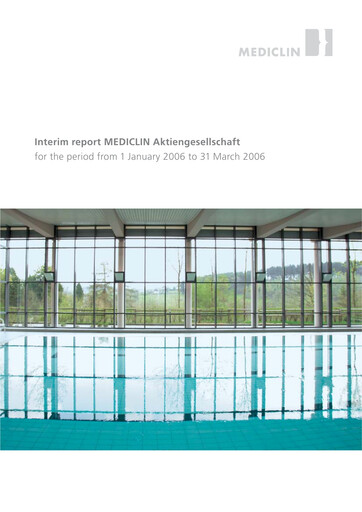 Thumbnail Mediclin Quarterly Report 2006-q1