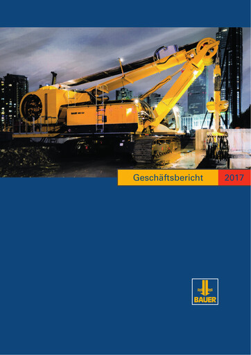 Thumbnail BAUER AG Annual Report 2017