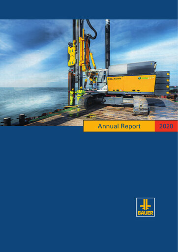 Thumbnail BAUER AG Annual Report 2020