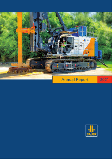Thumbnail BAUER AG Annual Report 2021