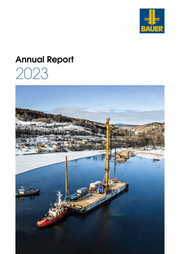 Thumbnail BAUER AG Annual Report 2023