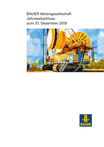 Thumbnail BAUER AG Financial Statement 2019