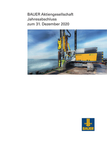 Thumbnail BAUER AG Financial Statement 2020
